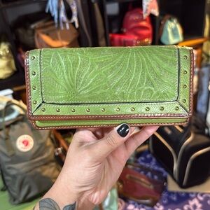 Fossil Green Wallet